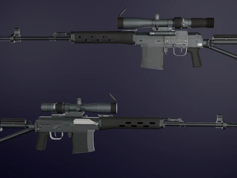 SVD-K and SVD-S pack 3D मॉडल