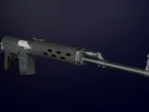SVD-K and SVD-S pack 3D Model