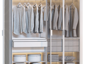 wardrobe eracle dark Modèle 3D