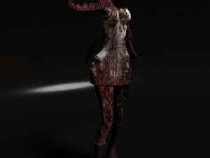medical nurse Model 3D