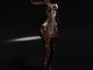 perawat medis Model 3D