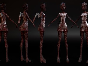 medical nurse 3D Модель