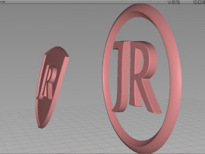 logo nurbs 3Dモデル