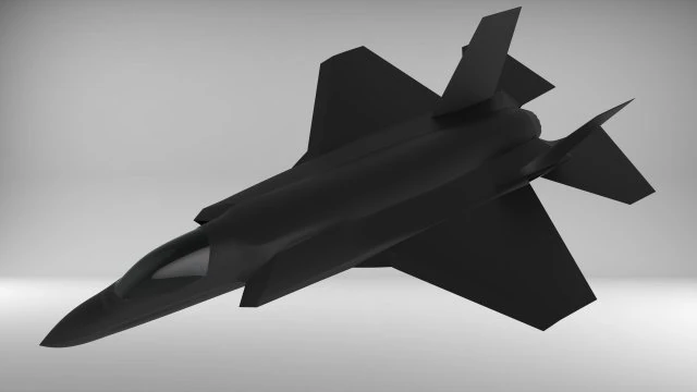 f-35 nurbs 3D Model .c4d .max .obj .3ds .fbx .stl .blend 