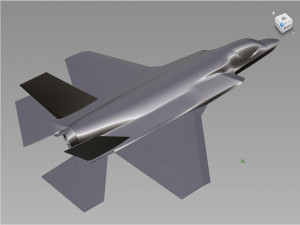 f-35 nurbs 3D Modell