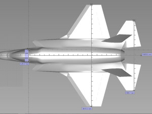 f-35 nurbs 3D Modell