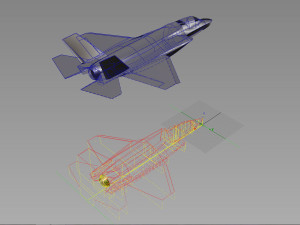 f-35 nurbs 3D Modell