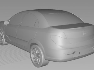 x115 polygonal 3D Model