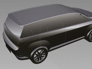 x400 polygonal 3Dモデル