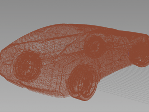 x700 polygonal Modelo 3D