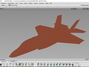 f-35 polygonal Model 3D