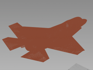 f-35 polygonal Model 3D