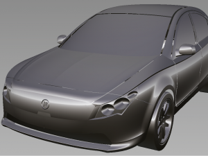 x114 polygonal 3D Model