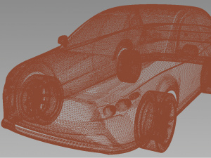 x114 polygonal 3D Model