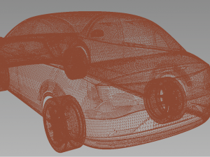 x114 polygonal 3D Model