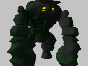 stone colossus 3D Model
