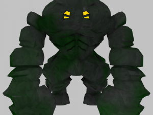 stone colossus 3D Model