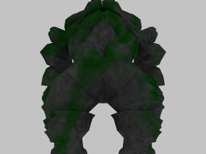 stone colossus 3D Model
