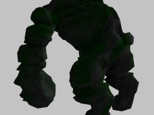 stone colossus 3D Model