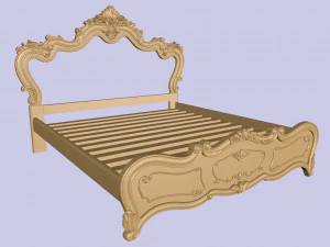 bed1 3D Model
