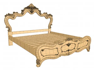bed1 3D Model