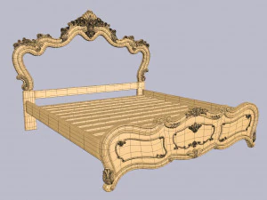 bed1 3D Model