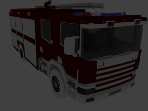 Scania-tanker kamyonu 3D Model