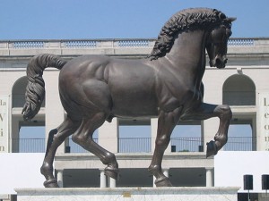 horse of leonardo 3D Baskı Modeli