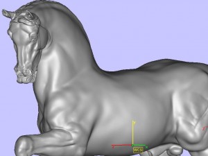 horse of leonardo 3D Baskı Modeli