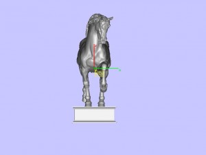 horse of leonardo 3D Baskı Modeli