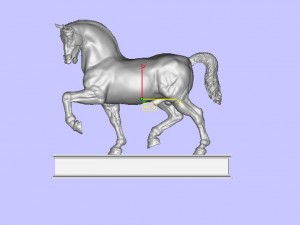 horse of leonardo 3D Baskı Modeli