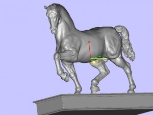 horse of leonardo 3D Baskı Modeli