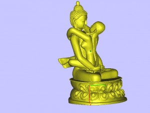 buda Modelo de Impressão 3D