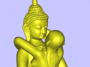 buda Modelo de Impressão 3D
