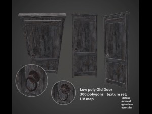 olddoor Modelo 3D