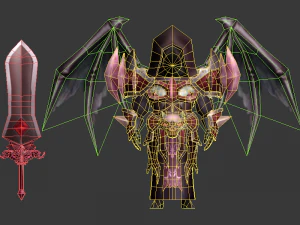 dark knight 3D Model