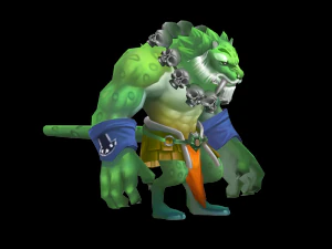 tiger monk 3D Model