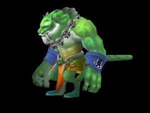 tiger monk 3D Model