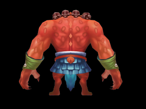 tiger monk 3Dモデル