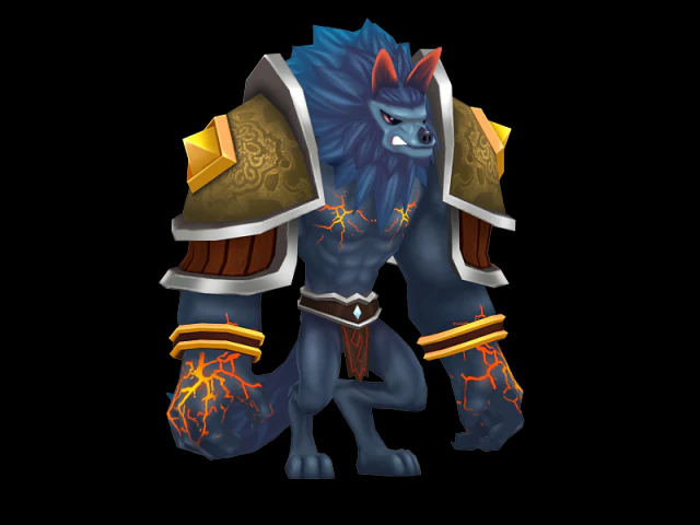 werwolf 3D Model .c4d .max .obj .3ds .fbx .stl .blend 