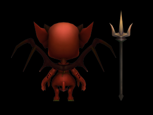 little devil Modello 3D