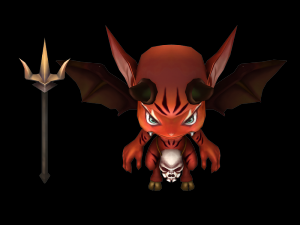 little devil Modello 3D
