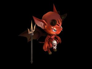 little devil Modello 3D