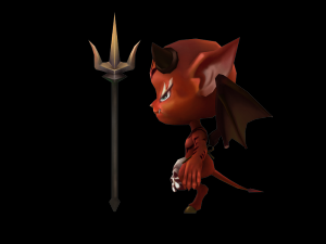little devil Modello 3D