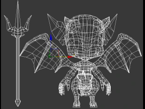 little devil 3D Model