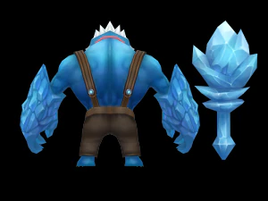 yeti monster 3D Model
