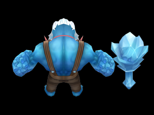 yeti monster Modelo 3D