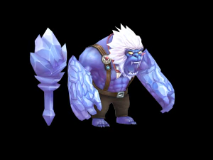 yeti monster 3D Model