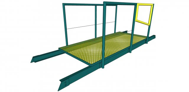 platform 3D Model .c4d .max .obj .3ds .fbx .stl .blend 