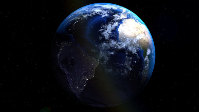 earth Model 3D .c4d .max .obj .3ds .fbx .stl .blend 